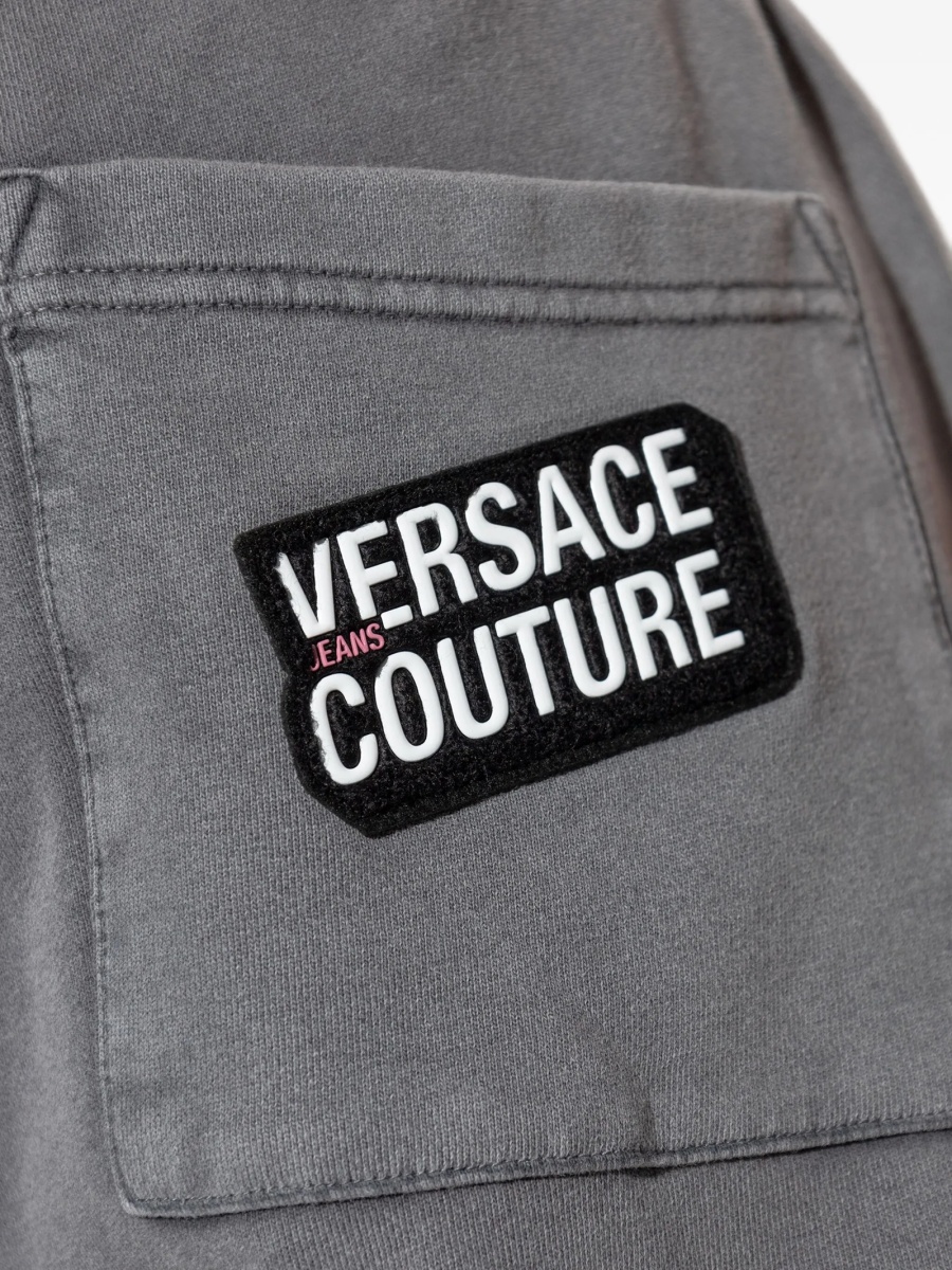 Pantaloni de trening Versace Jeans Couture gri - Img 5