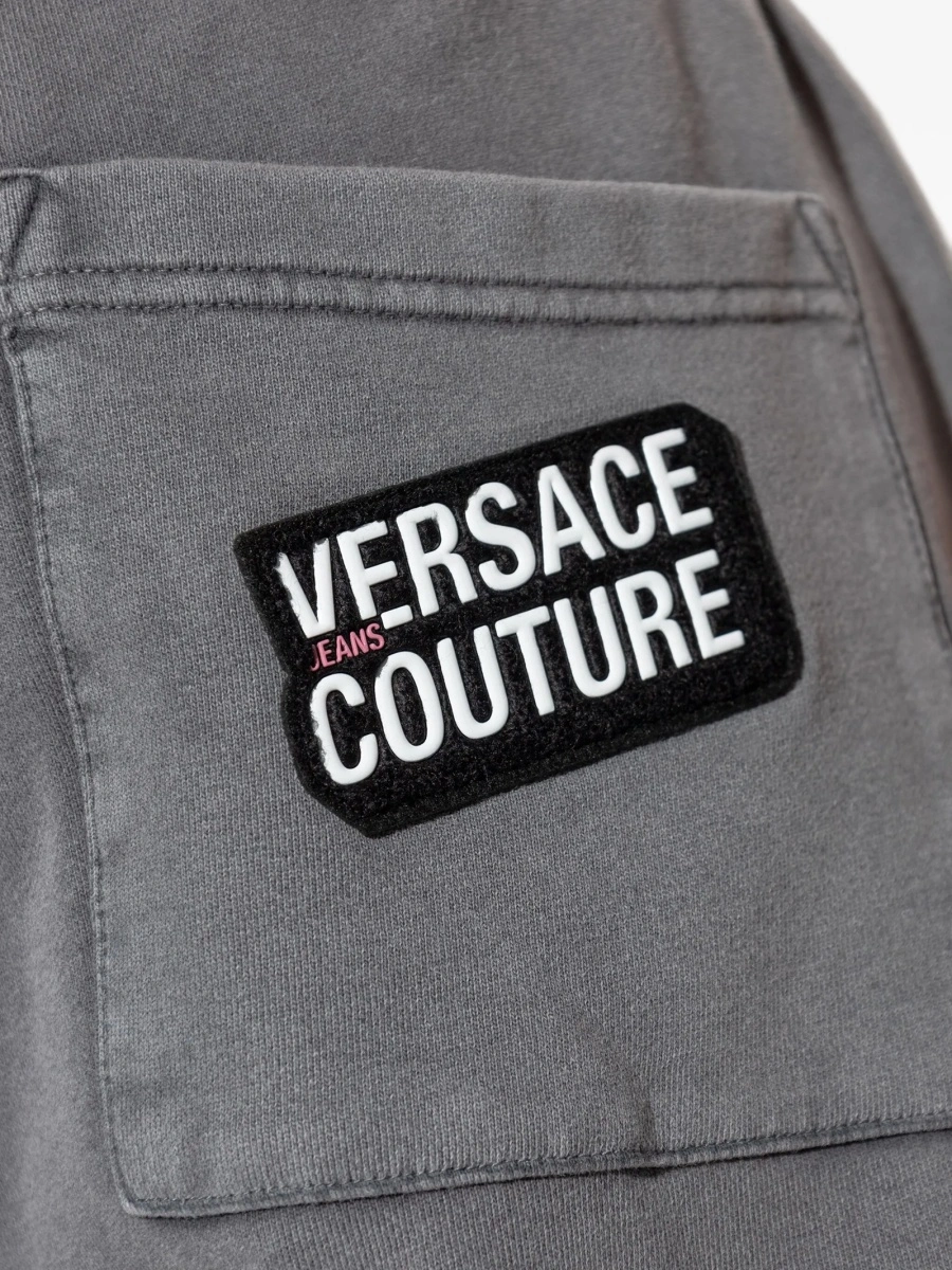 Pantaloni de trening Versace Jeans Couture gri - Img 5