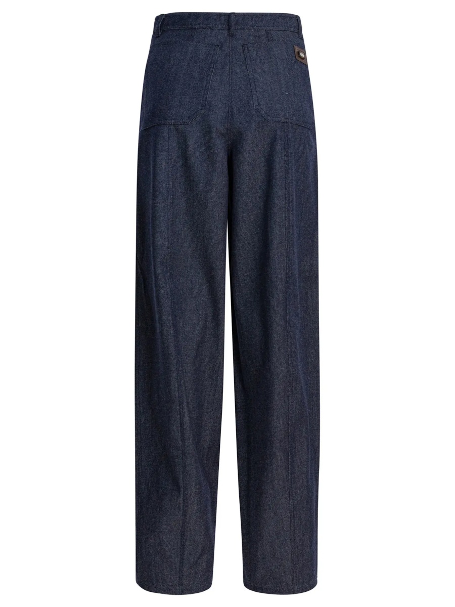 Pantaloni Denim-effect wool pants - Img 2