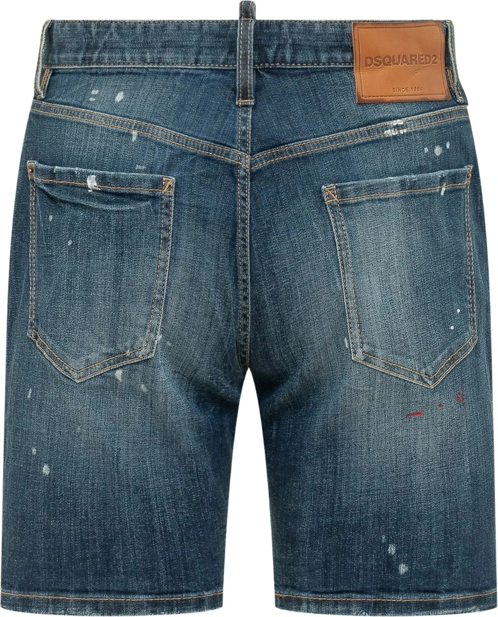 Pantaloni Distressed Denim Shorts - Img 4