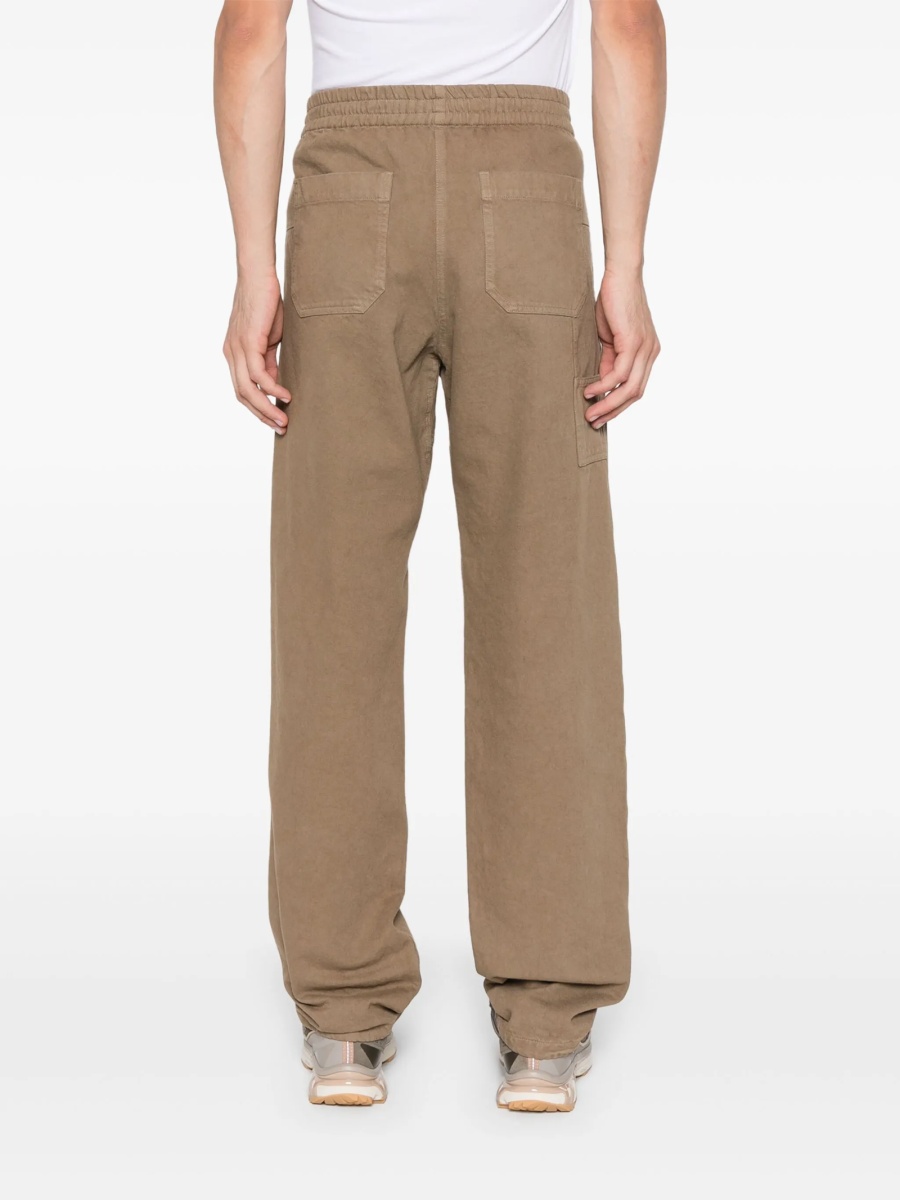 Pantaloni drepti A.P.C. maro - Img 4