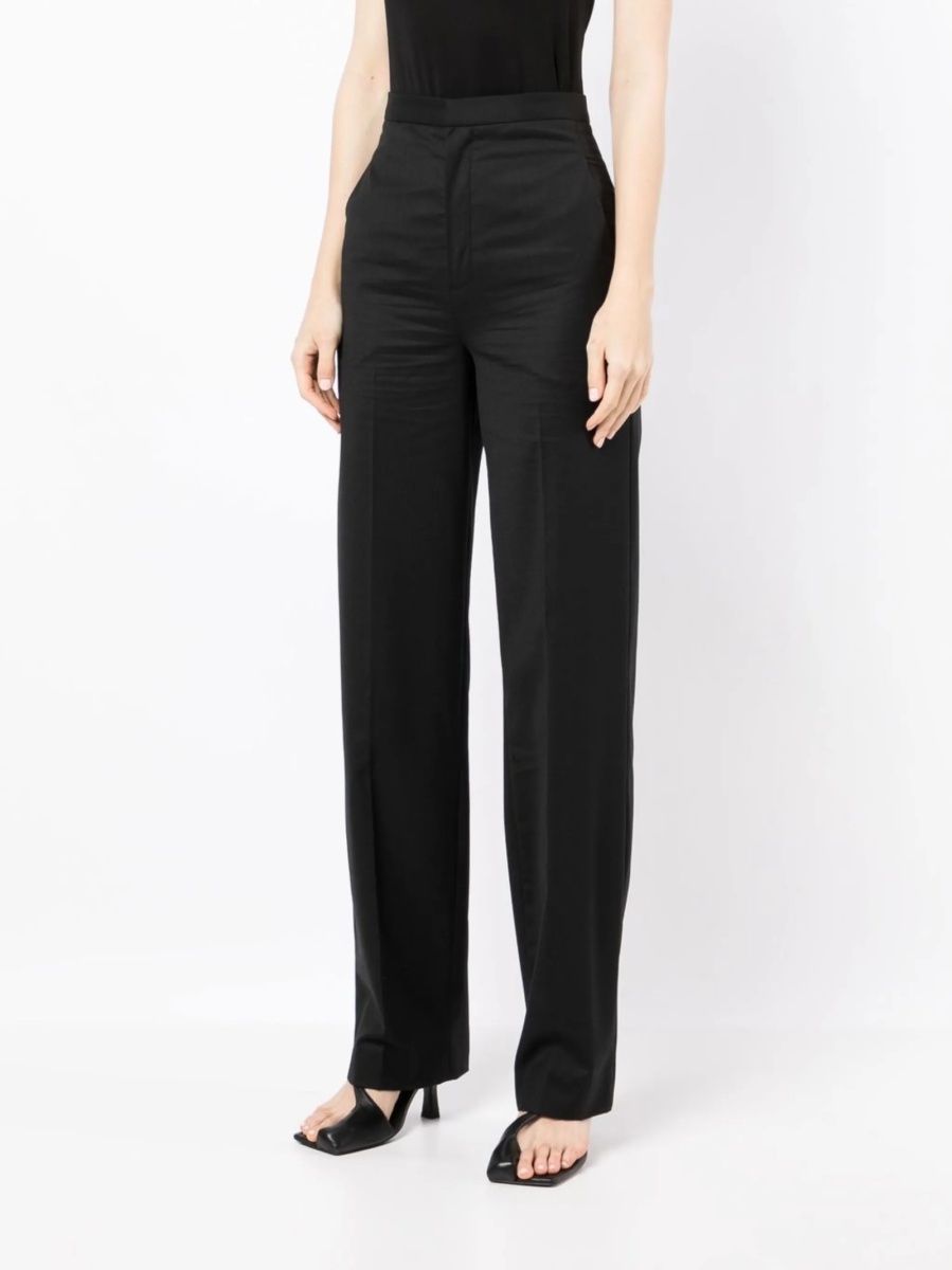 Pantaloni drepti ANOUKI negri - Img 3