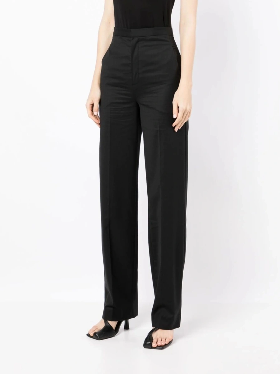 Pantaloni drepti ANOUKI negri - Img 3