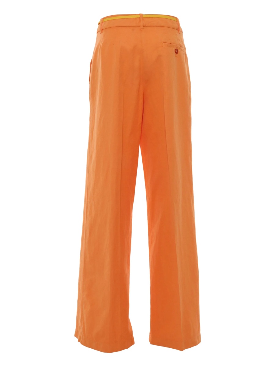 Pantaloni drepti Aspesi portocalii - Img 2