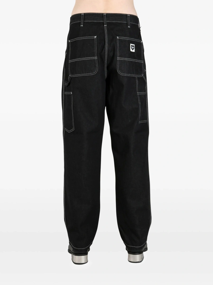 Pantaloni drepti Carhartt negri - Img 4