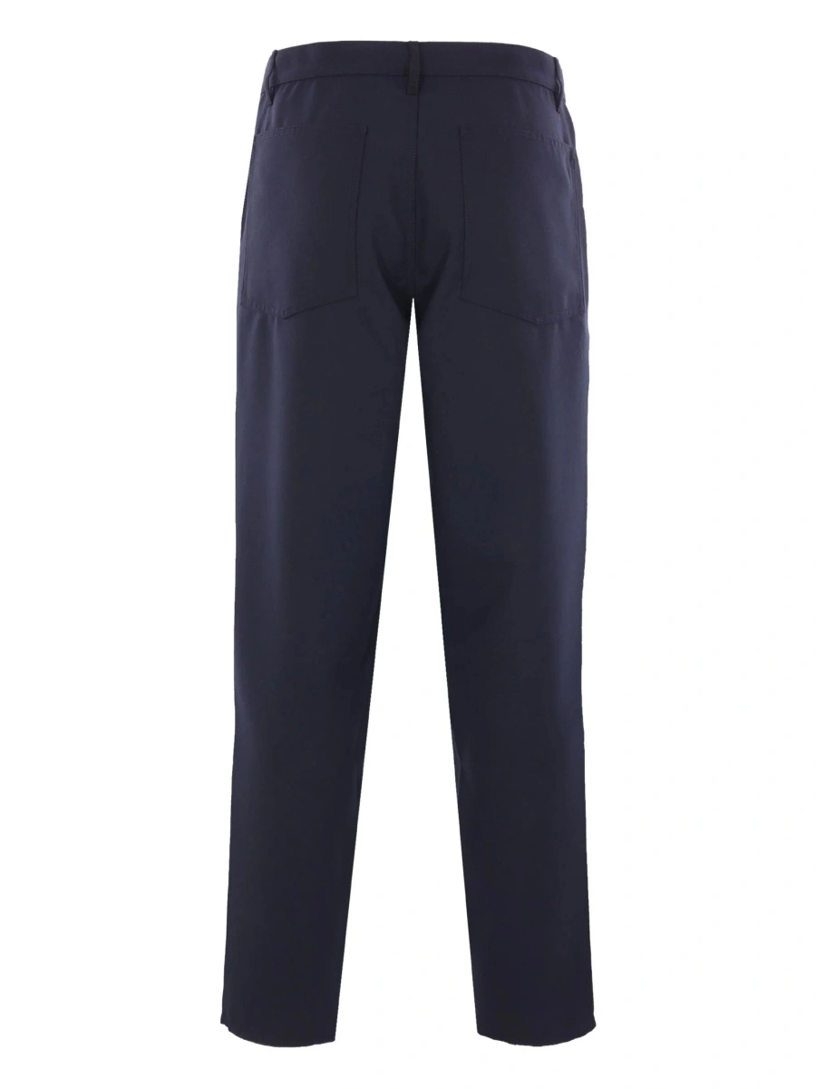 Pantaloni drepti Comme des Garçons albastri - Img 2