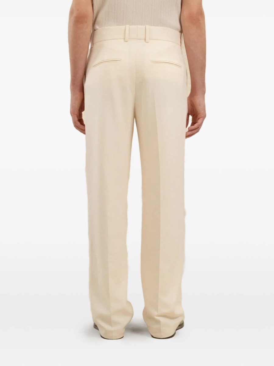 Pantaloni drepti DRÔLE DE MONSIEUR neutri - Img 3