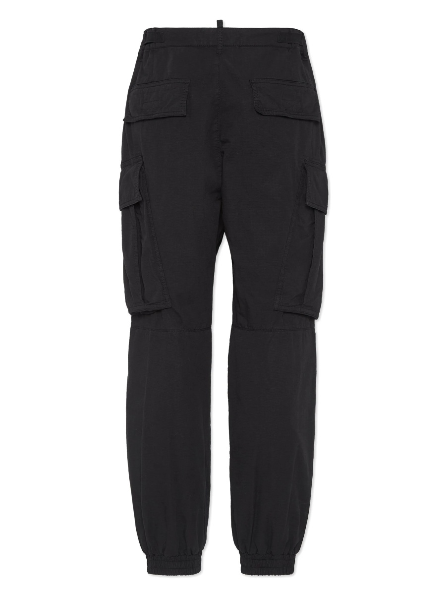 Pantaloni drepti DSQUARED2 negri - Img 2
