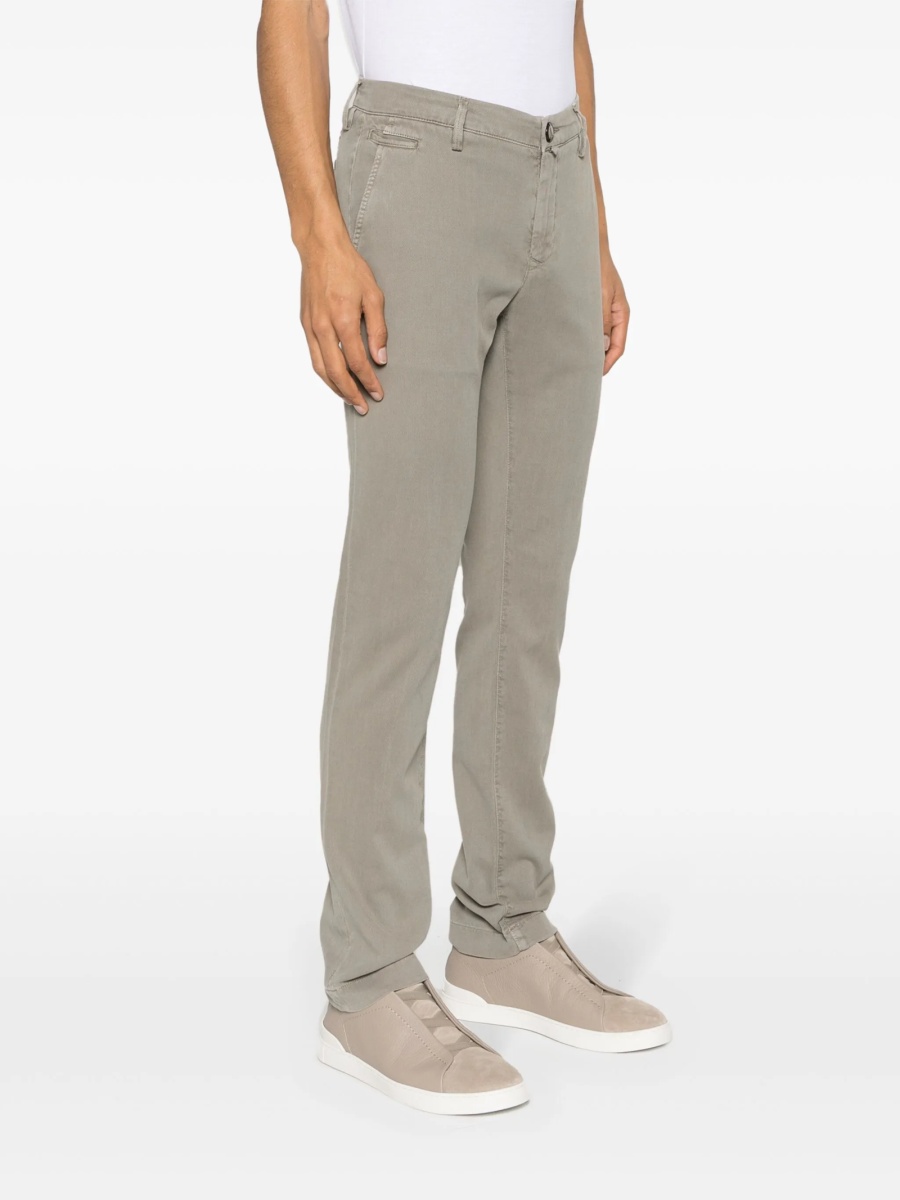Pantaloni drepti Jacob Cohen neutri - Img 3