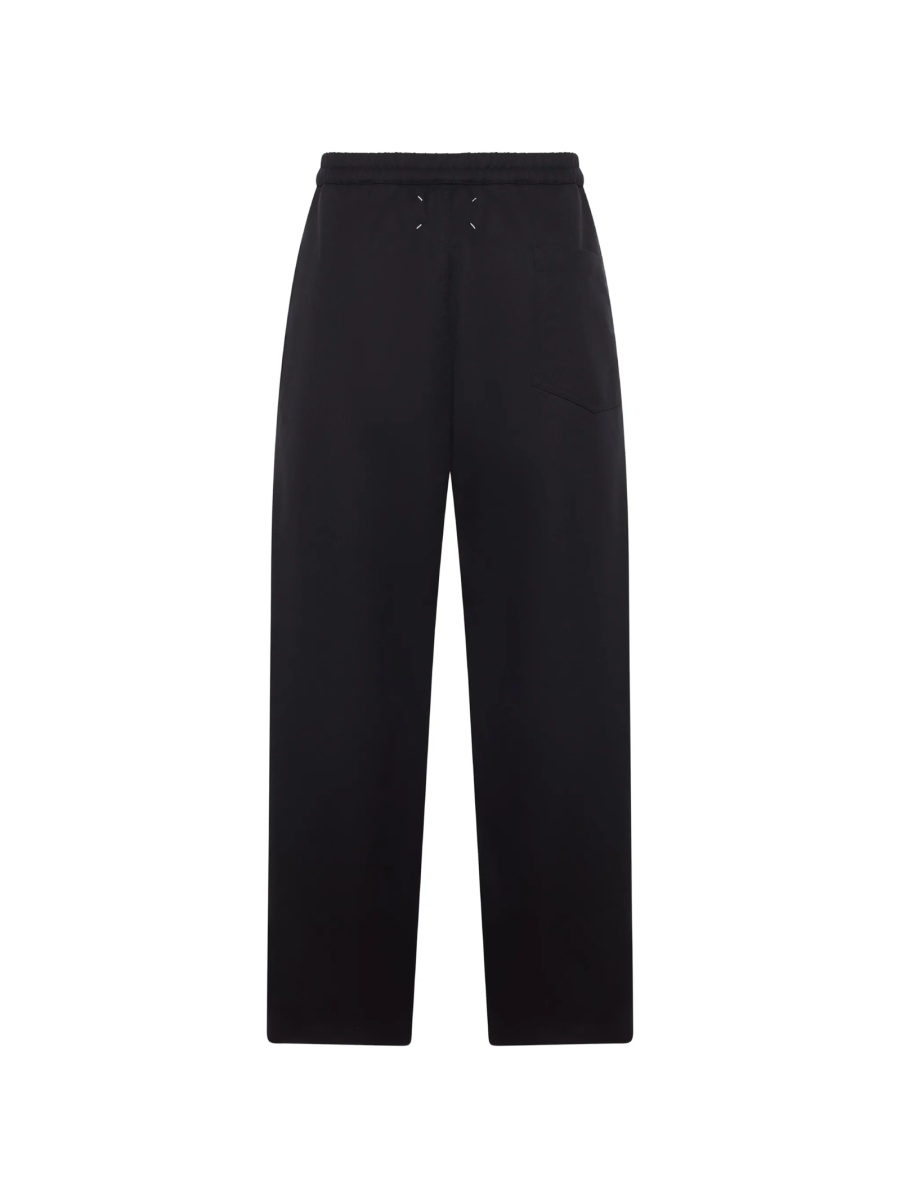 Pantaloni drepti Maison Margiela negri - Img 2