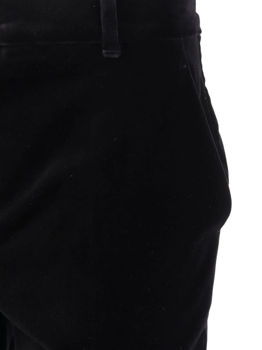 Pantaloni drepti MaxMara Studio negri - Img 3