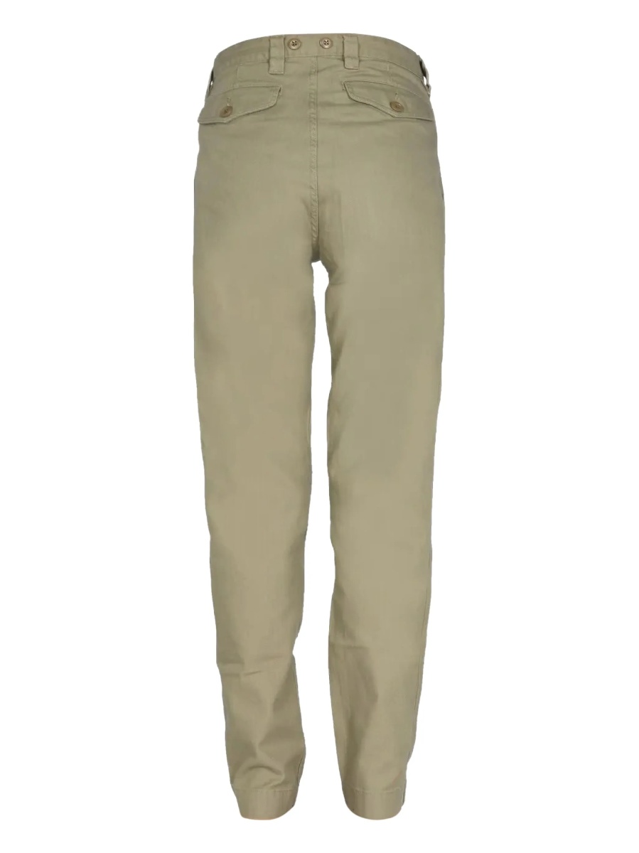 Pantaloni drepti NIGEL CABOURN verzi - Img 4