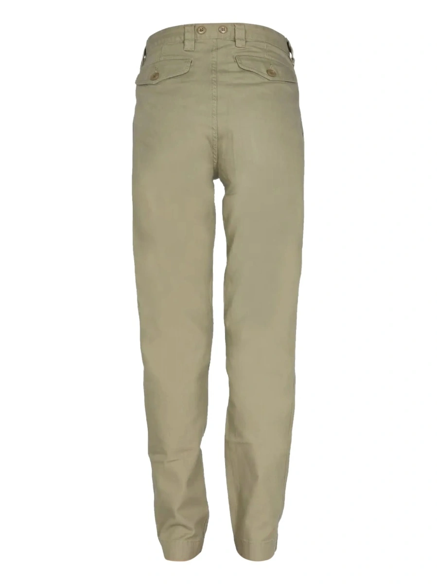 Pantaloni drepti NIGEL CABOURN verzi - Img 4