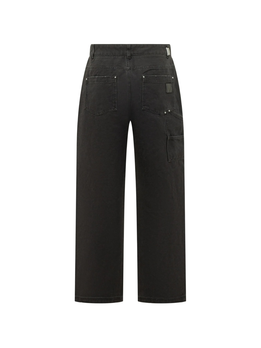 Pantaloni drepti REPRESENT negri - Img 2