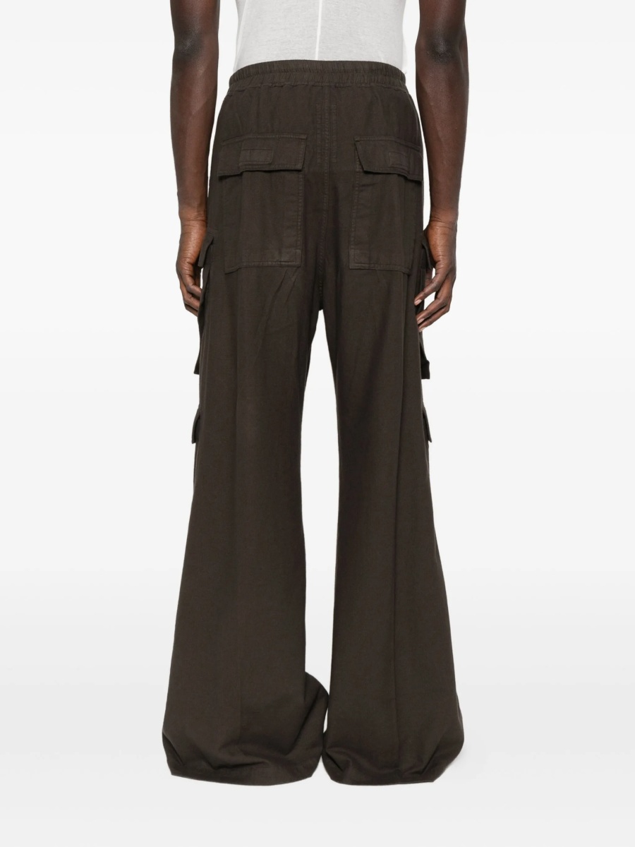 Pantaloni drepti Rick Owens verzi - Img 4