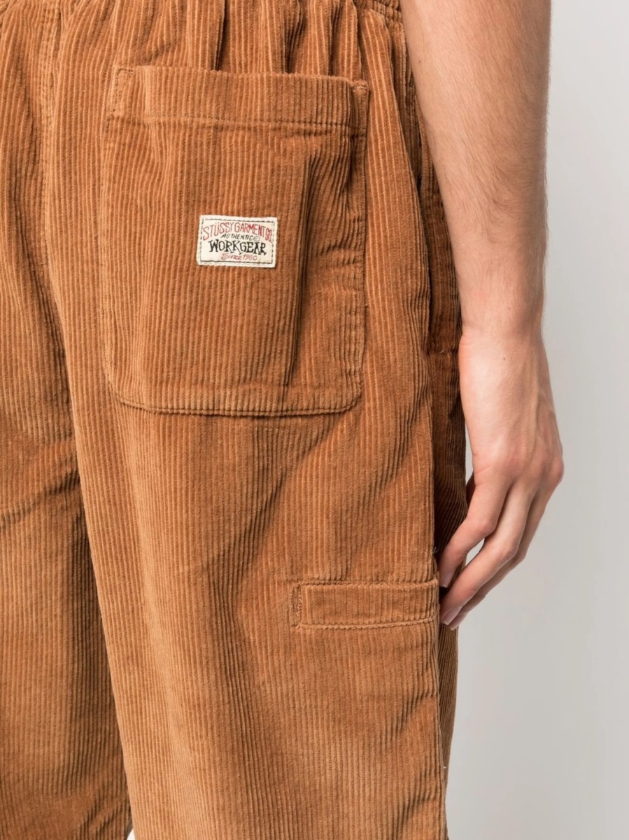 Pantaloni drepti STÜSSY maro - Img 5
