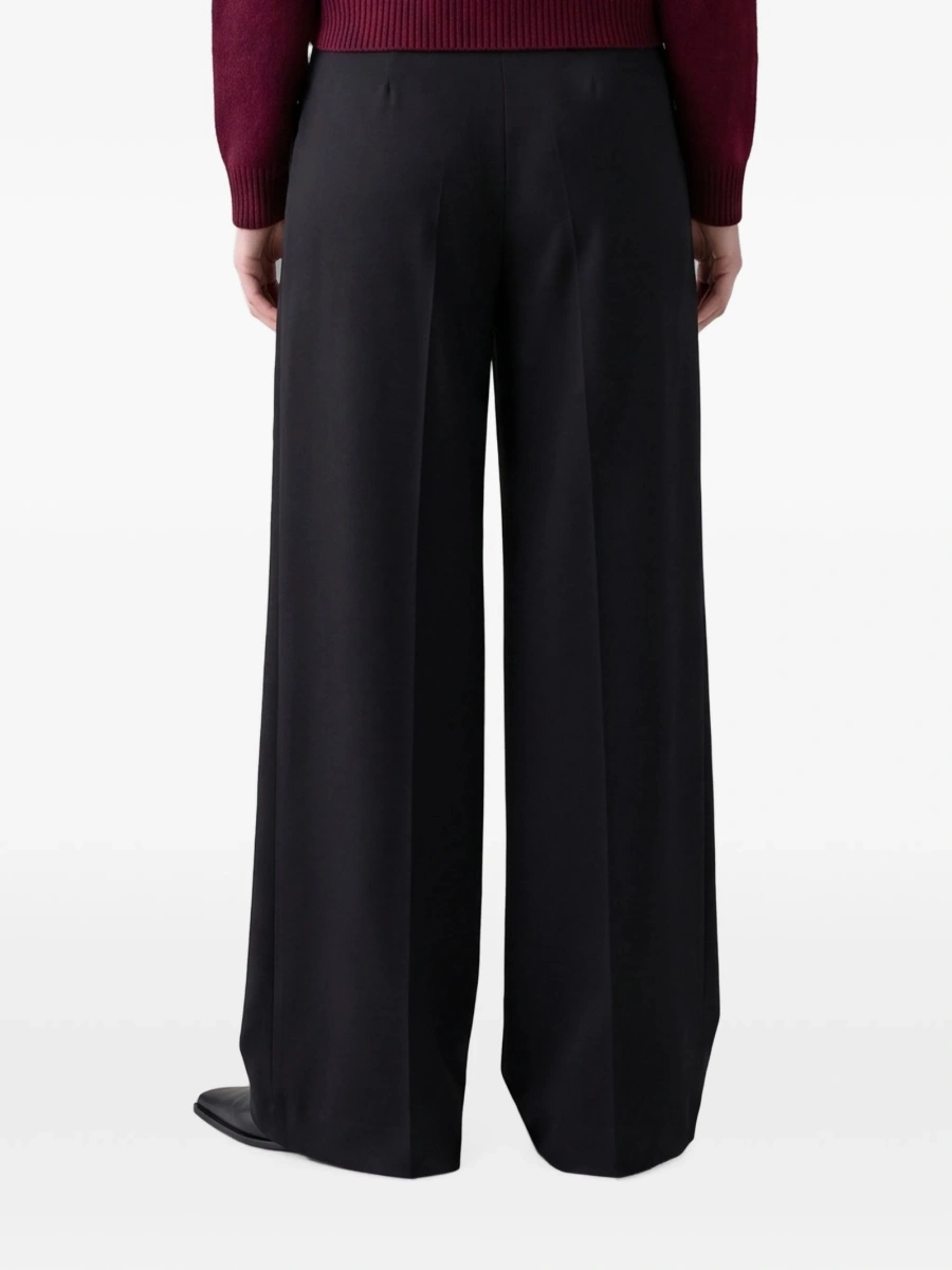 Pantaloni drepti SUTTON NEW YORK negri - Img 3