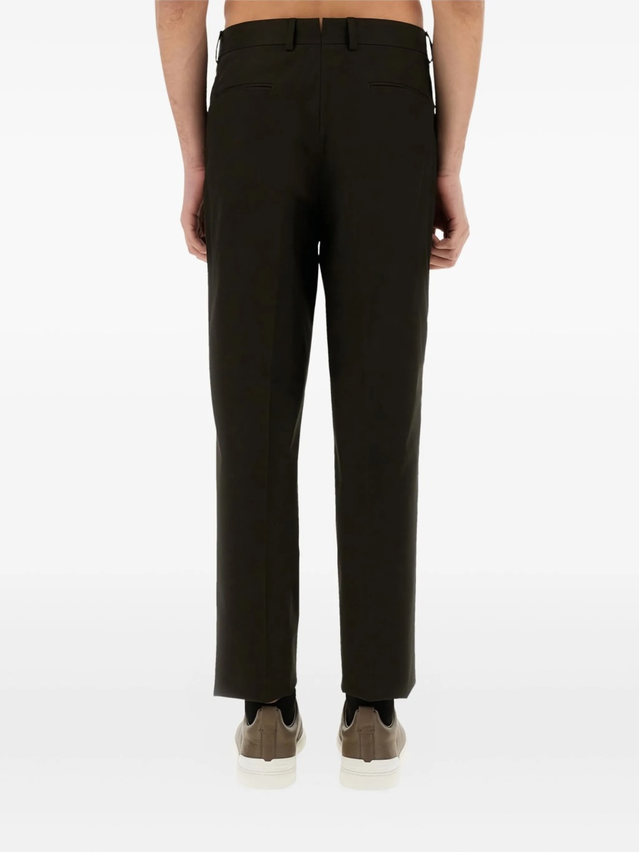 Pantaloni drepti ZEGNA maro - Img 3