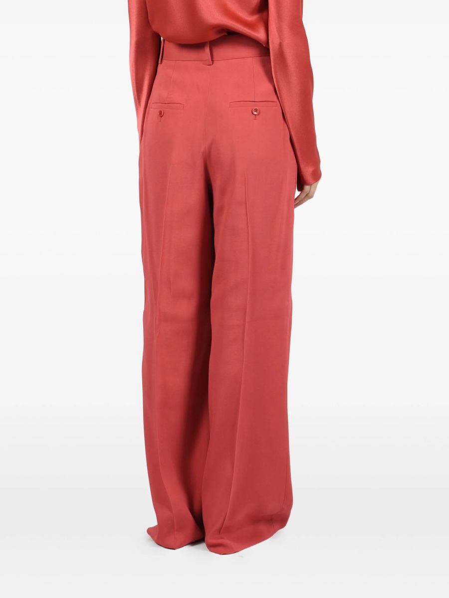 Pantaloni eleganti Alberta Ferretti roz - Img 4