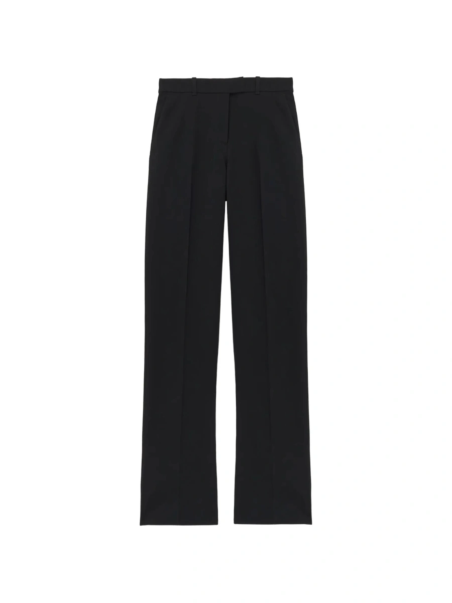 Pantaloni eleganti Alexander McQueen negri - Img 2