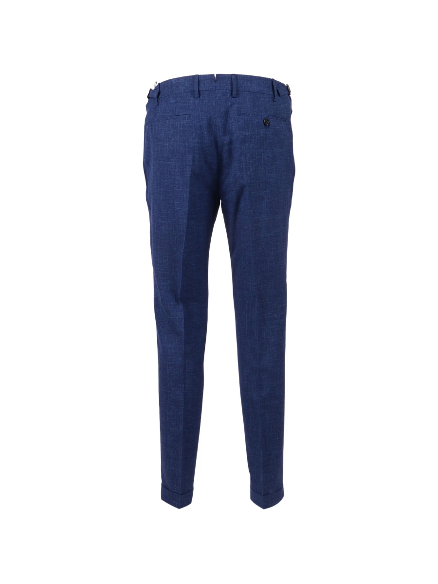 Pantaloni eleganti BerWich albastri - Img 2