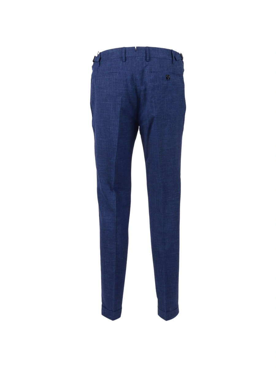 Pantaloni eleganti BerWich albastri - Img 2