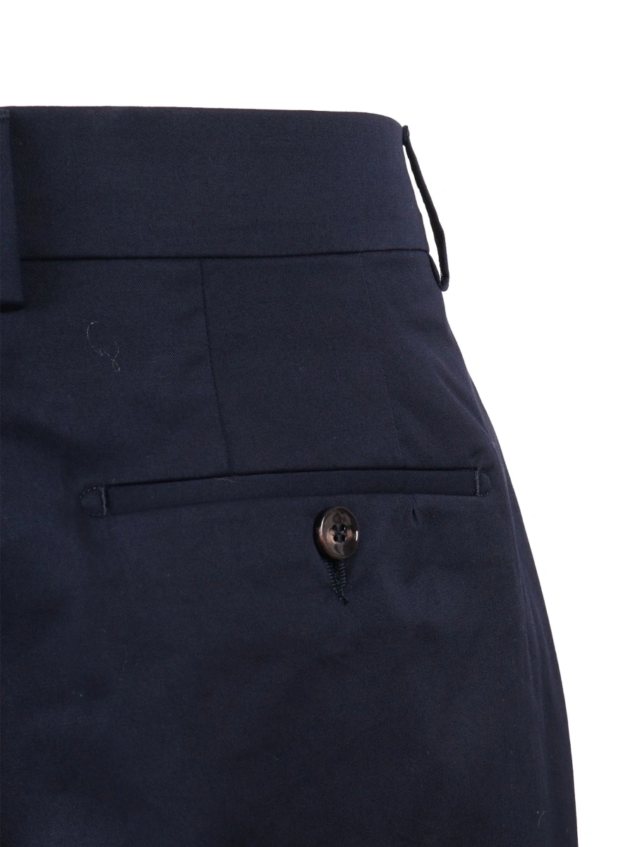 Pantaloni eleganti BerWich albastri - Img 3