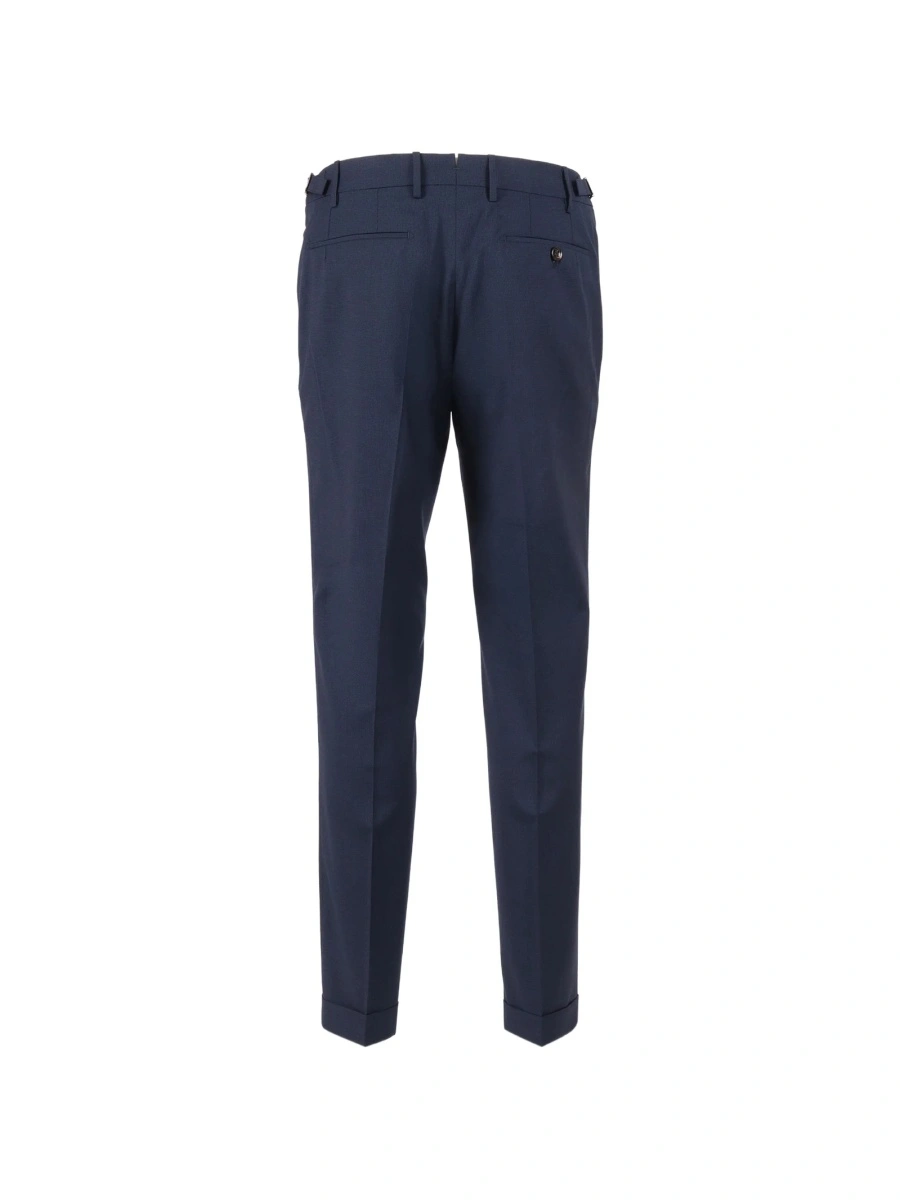 Pantaloni eleganti BerWich albastri - Img 2