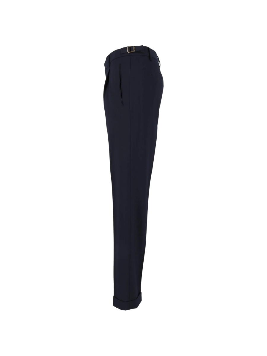 Pantaloni eleganti BerWich albastri - Img 3