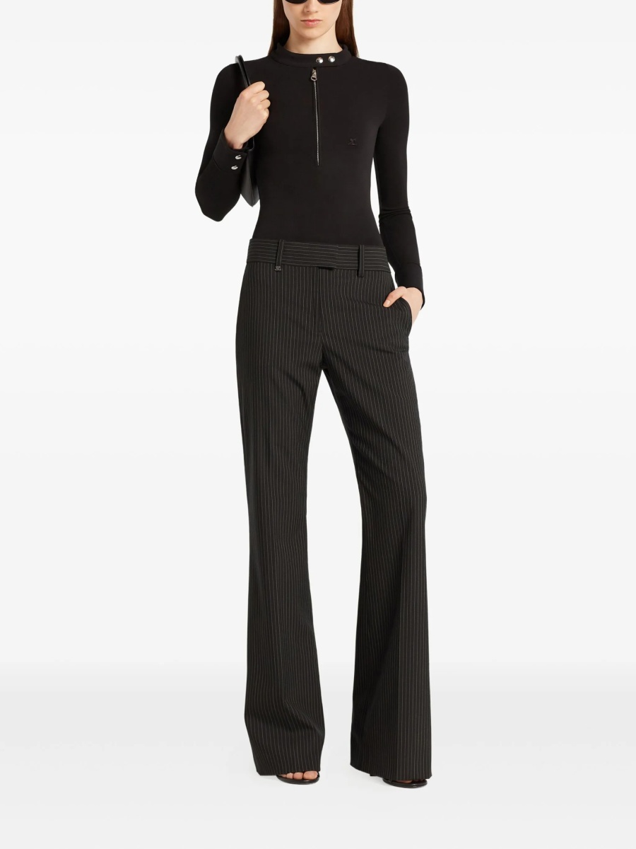 Pantaloni eleganti COURRÈGES negri - Img 2