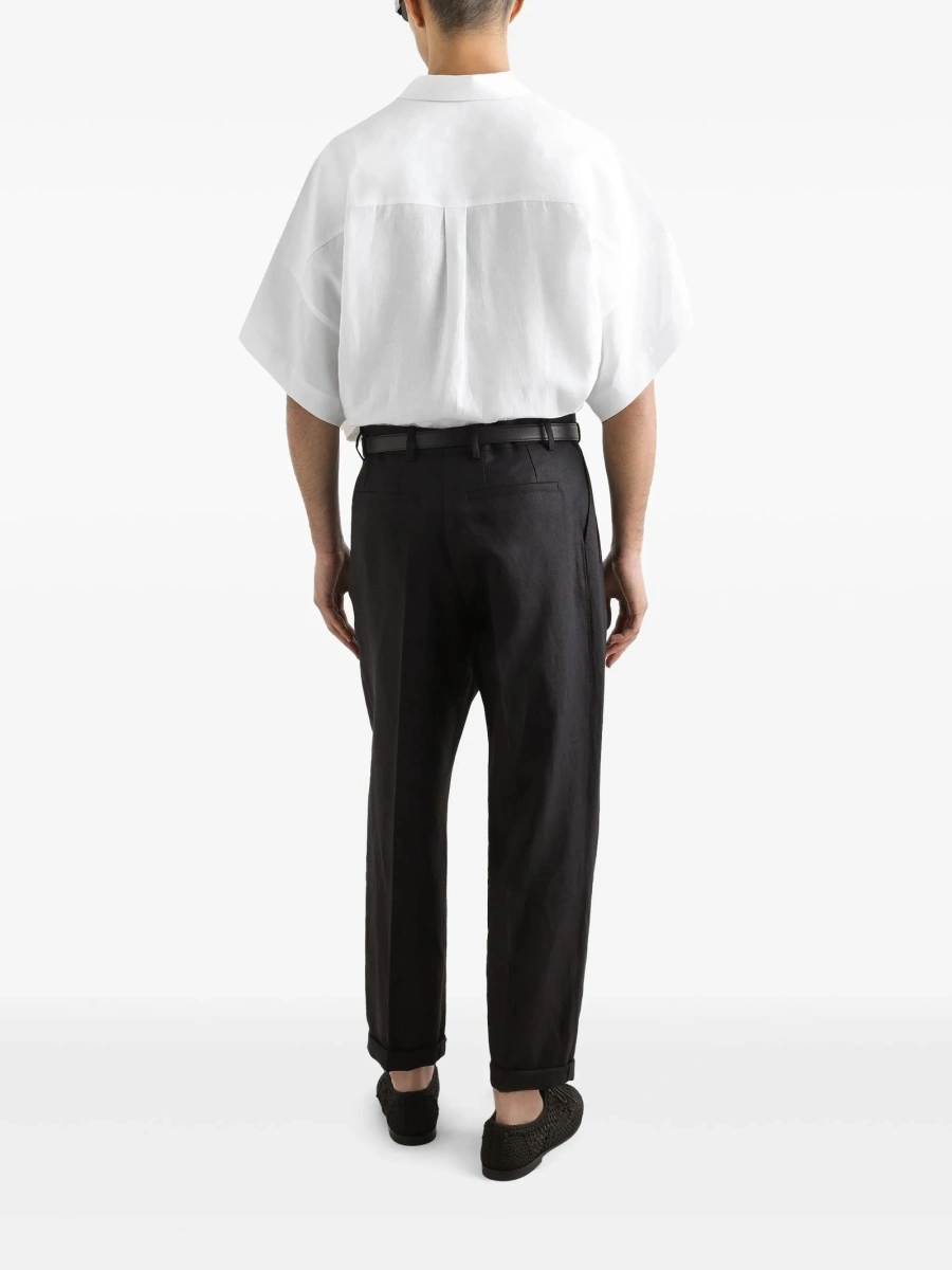 Pantaloni eleganti Dolce &amp; Gabbana negri - Img 3