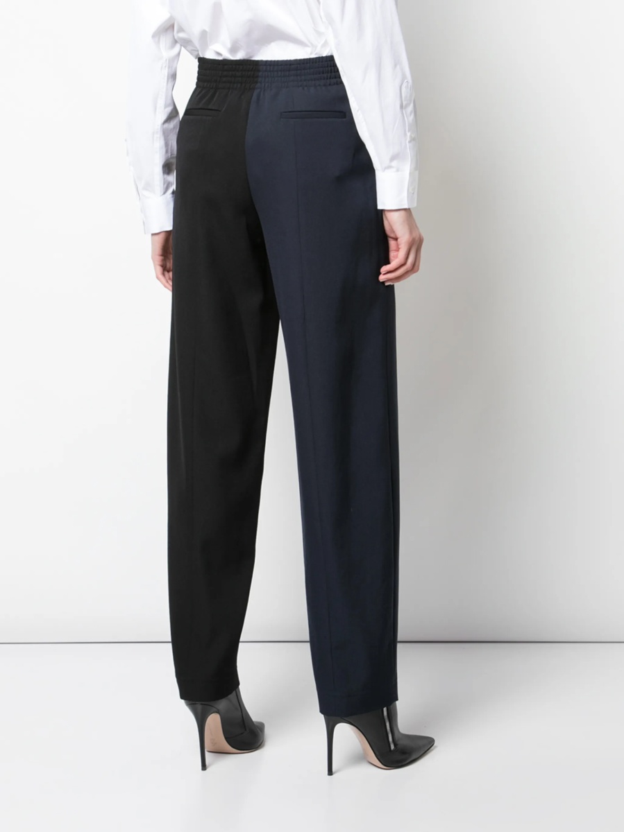 Pantaloni eleganti Givenchy negri din lana - Img 4