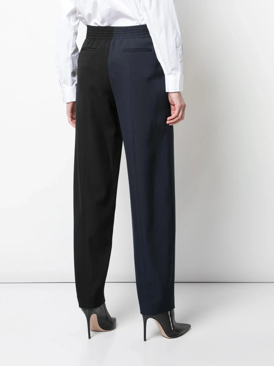 Pantaloni eleganti Givenchy negri din lana - Img 4