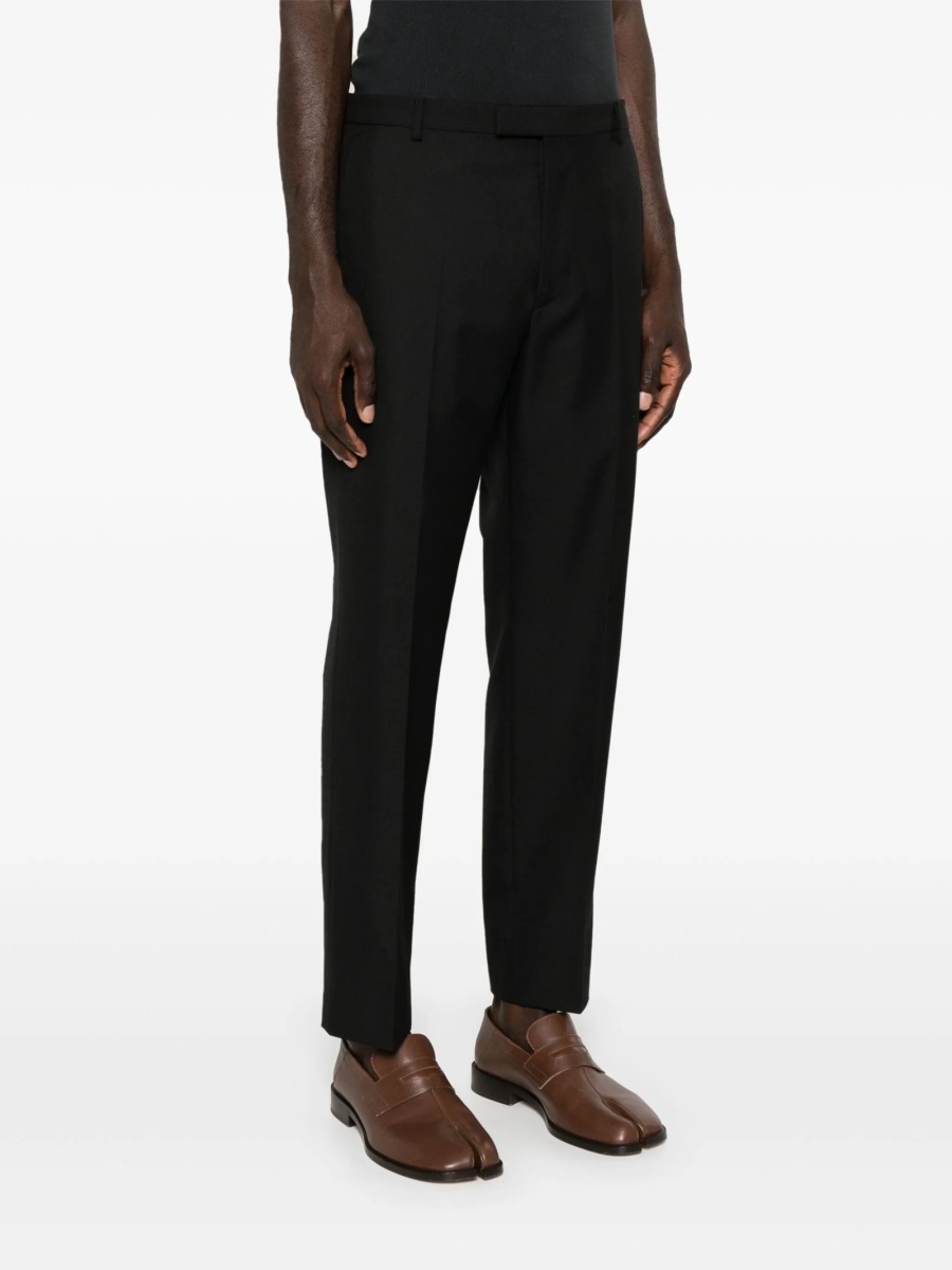 Pantaloni eleganti Gucci negri din lana si polyester - Img 3
