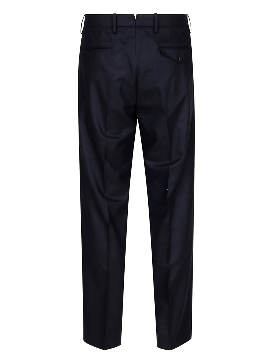 Pantaloni eleganti HINDUSTRIE albastri - Img 2