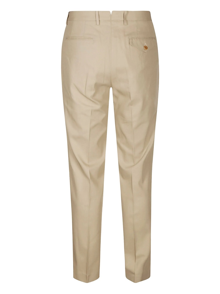 Pantaloni eleganti HINDUSTRIE maro - Img 2