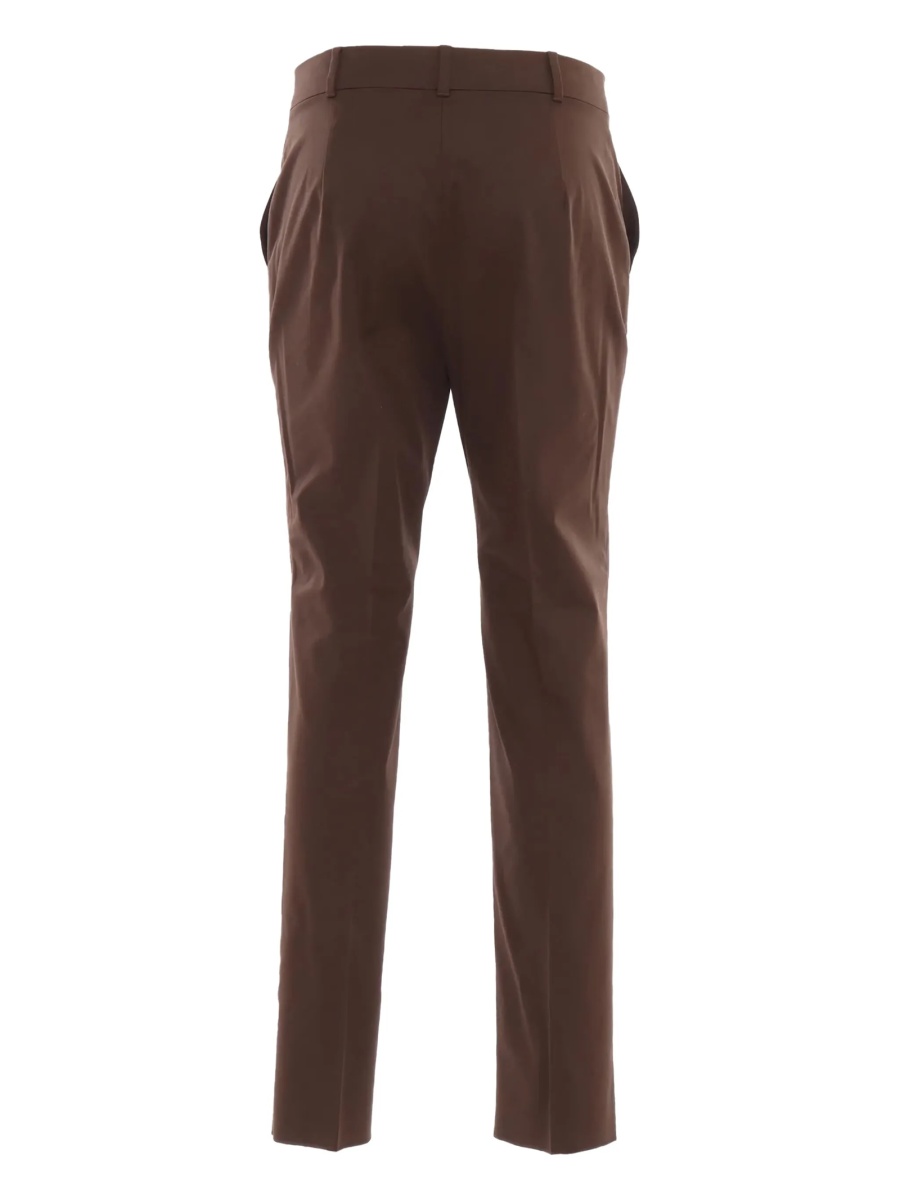 Pantaloni eleganti MaxMara Studio maro - Img 2