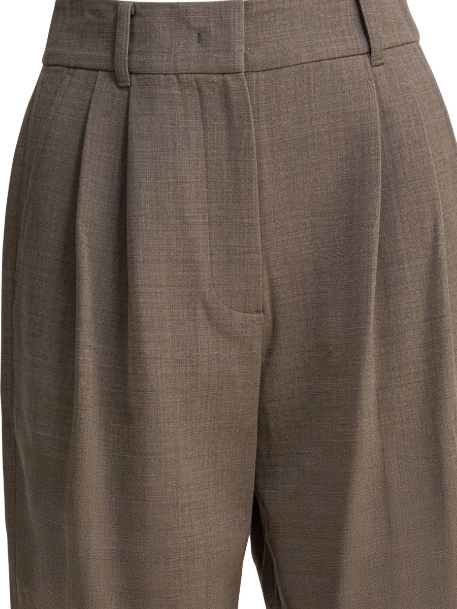 Pantaloni eleganti Sandbeige maro - Img 5