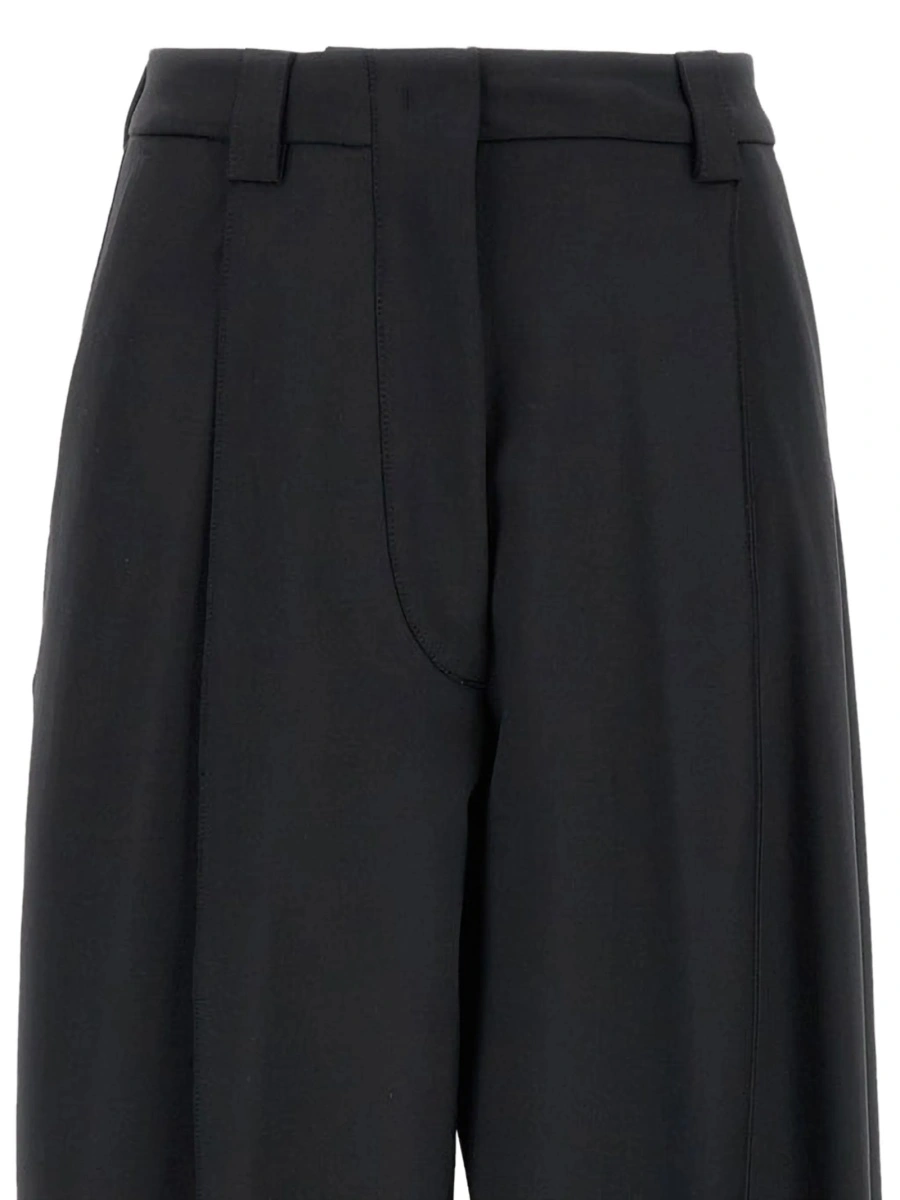 Pantaloni eleganti Thelatest negri - Img 3