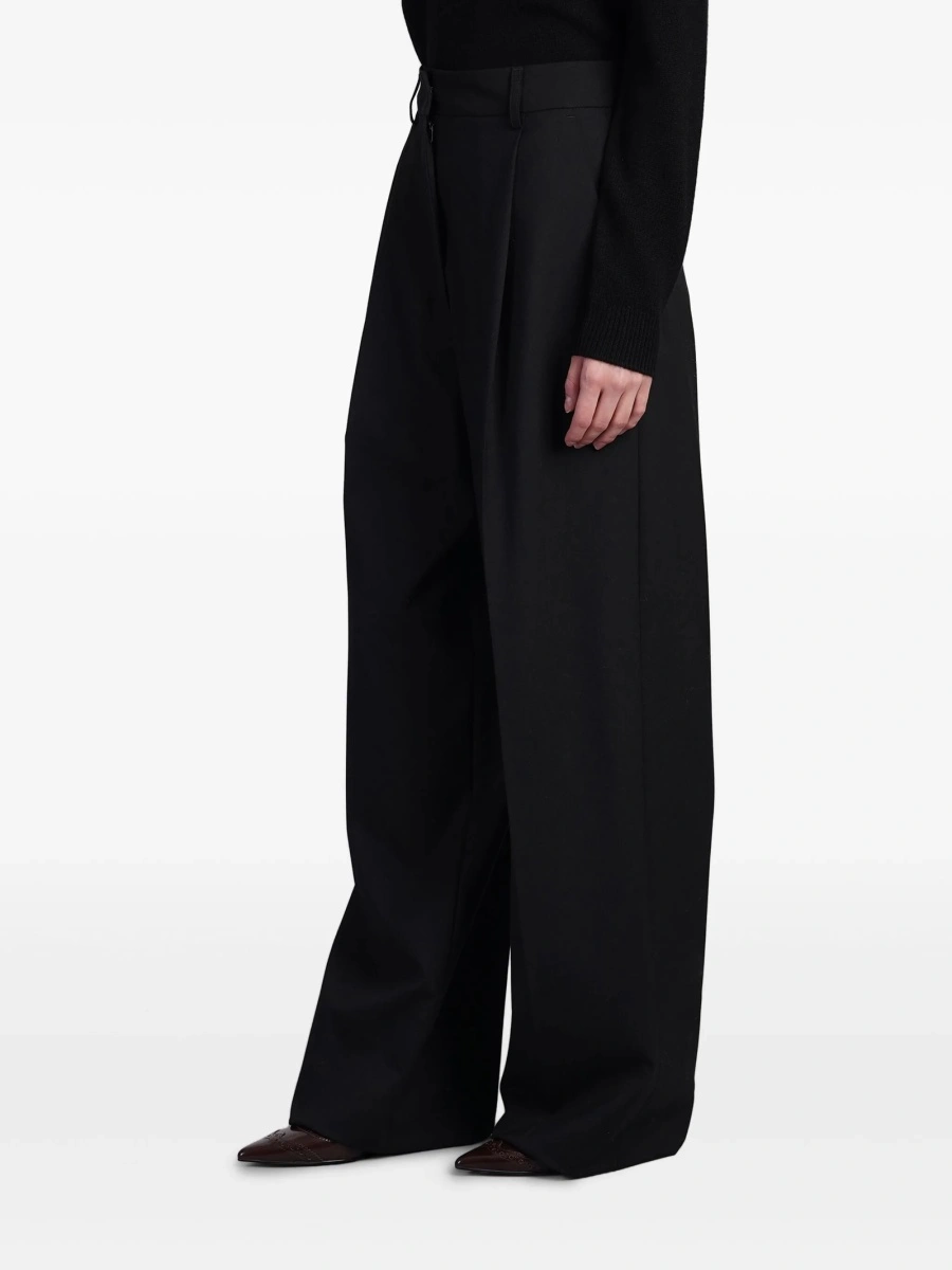 Pantaloni eleganti Thelatest negri - Img 3