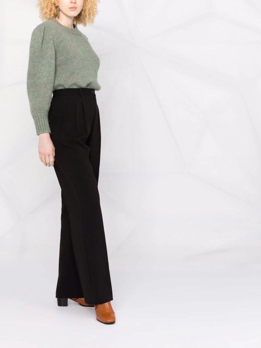 Pantaloni eleganti Tory Burch negri - Img 4