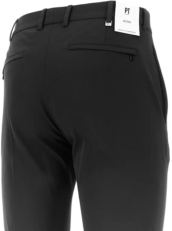 Pantaloni 'Epsilon' stretch cotton-blend pants - Img 4