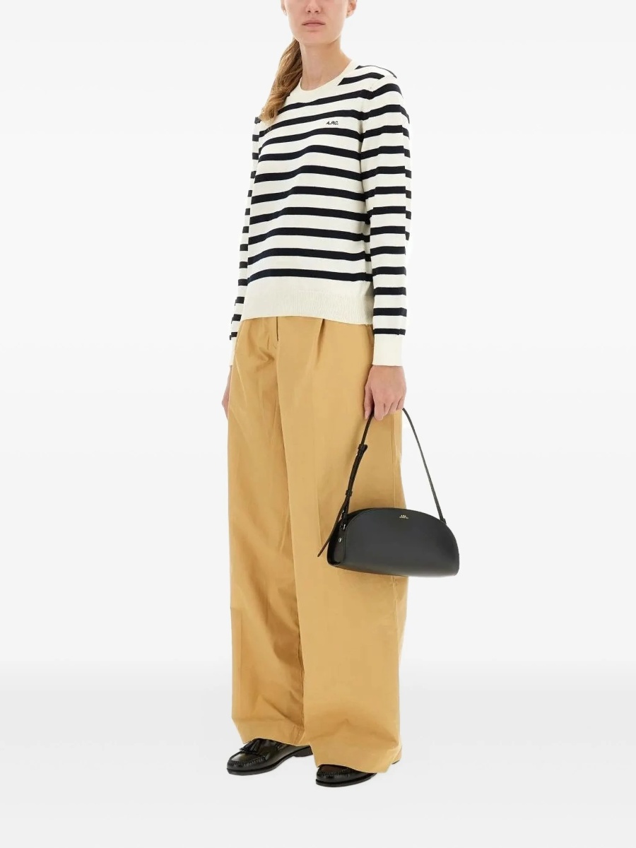 Pantaloni evazati A.P.C. neutri - Img 2