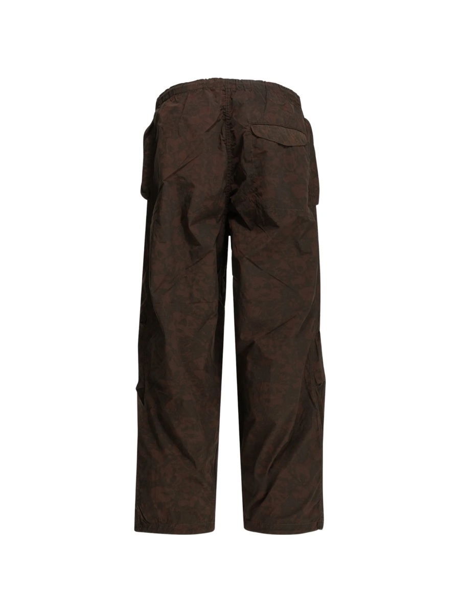 Pantaloni evazati Beams Plus maro - Img 2