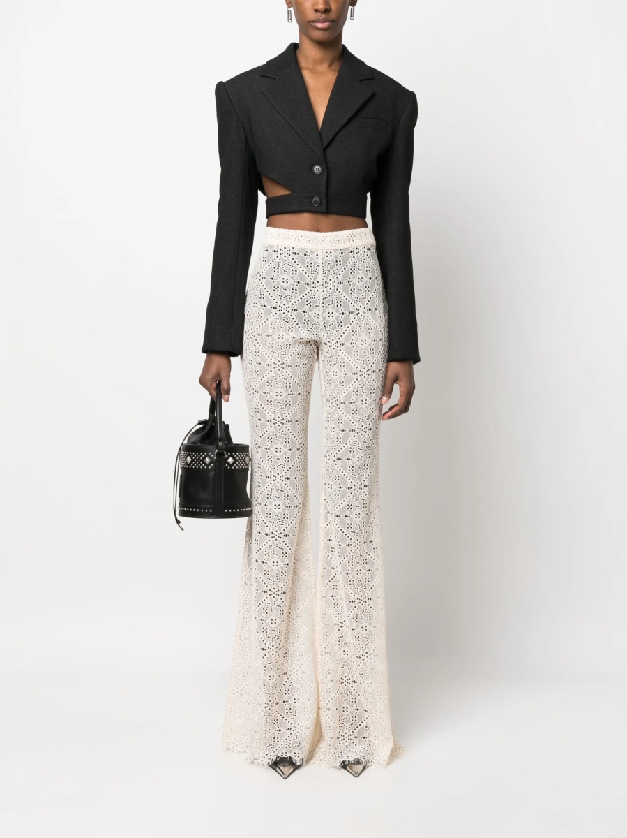 Pantaloni evazati DSQUARED2 neutri - Img 2