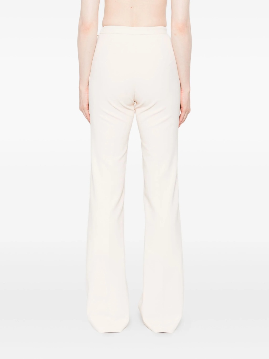 Pantaloni evazati Elisabetta Franchi neutri - Img 4