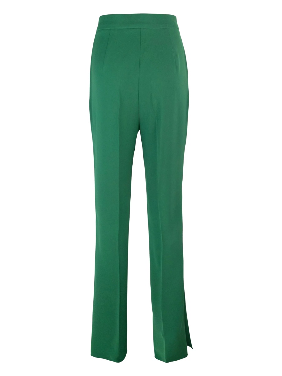 Pantaloni evazati MaxMara Studio verzi - Img 2