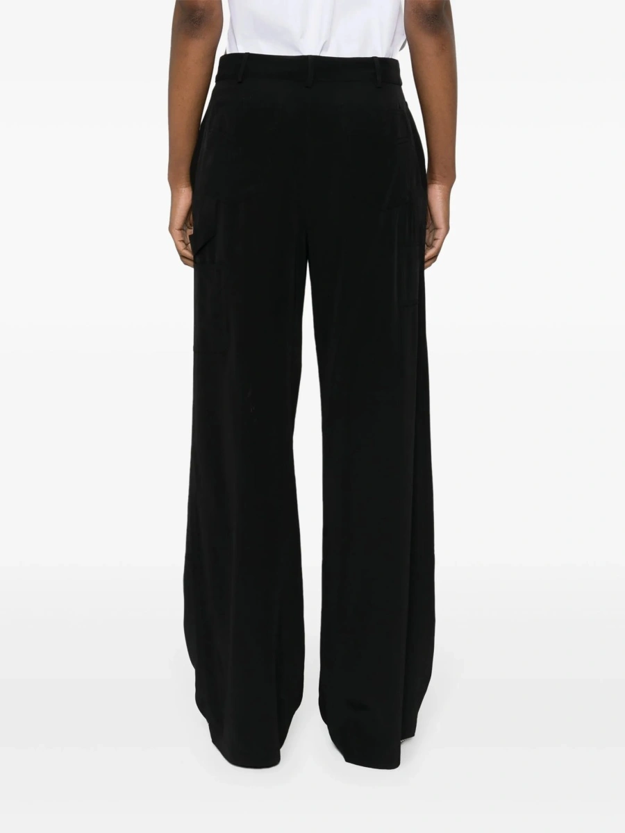 Pantaloni evazati MOSCHINO JEANS negri - Img 4