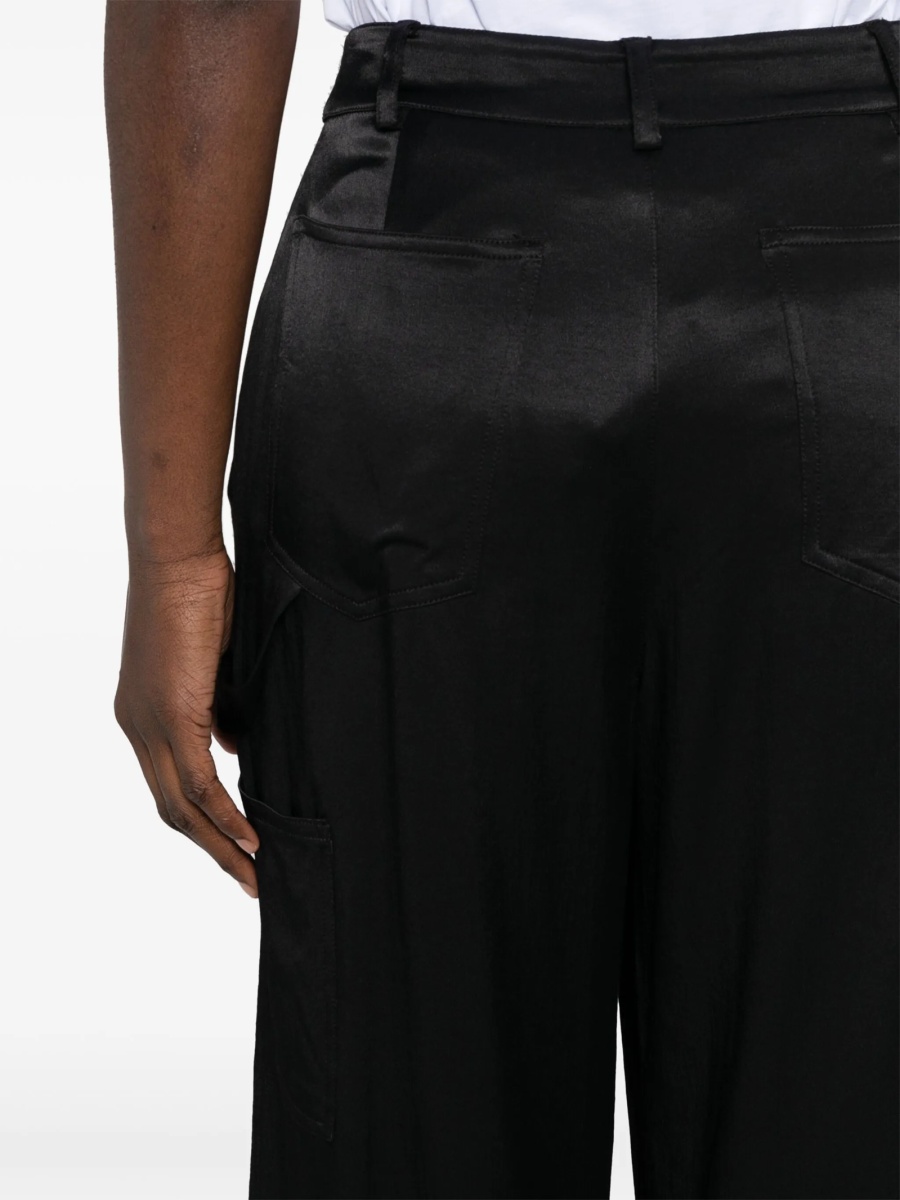 Pantaloni evazati MOSCHINO JEANS negri - Img 5