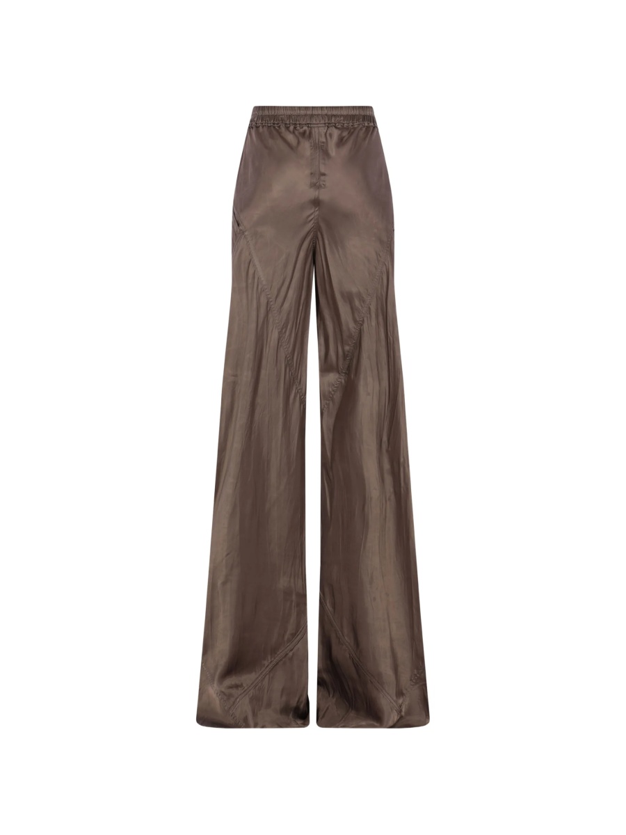 Pantaloni evazati Rick Owens maro - Img 2